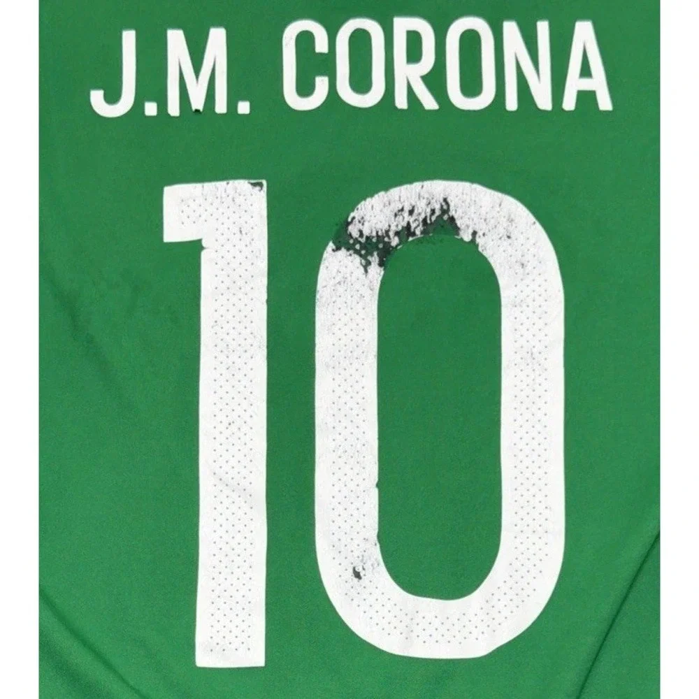 Mexico Adidas 2016/17 Home Jersey Green J.M. Corona #10 Sz. Small. Authentic